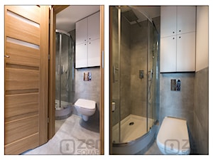 MINI HOTEL - Mała bez okna łazienka - zdjęcie od studio wnętrz URBAN-DESIGN Aleksandra Urban