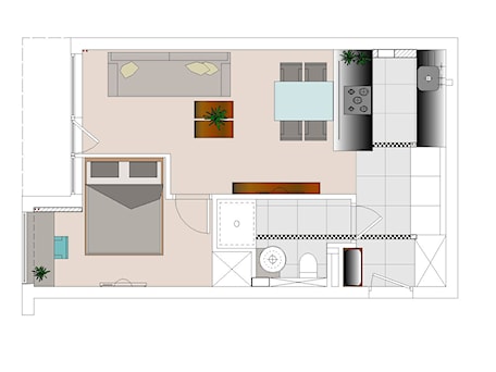 Aranżacje wnętrz - : rzut po zmianach - studio wnętrz URBAN-DESIGN Aleksandra Urban . Przeglądaj, dodawaj i zapisuj najlepsze zdjęcia, pomysły i inspiracje designerskie. W bazie mamy już prawie milion fotografii!