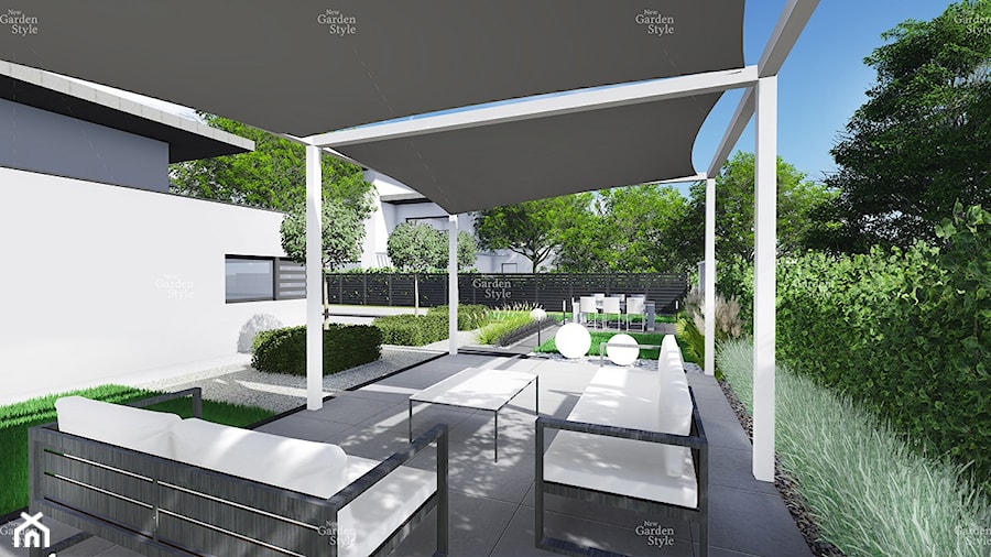 Projekt Gotowy - Moduł Ogrodowy NGS13 - zdjęcie od New Garden Style - design&construction