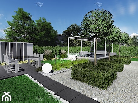 Aranżacje wnętrz - Ogród: Projekt Gotowy - Moduł Ogrodowy NGS13 - New Garden Style - design&construction. Przeglądaj, dodawaj i zapisuj najlepsze zdjęcia, pomysły i inspiracje designerskie. W bazie mamy już prawie milion fotografii!