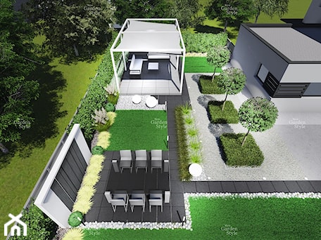 Aranżacje wnętrz - Ogród: Projekt Gotowy - Moduł Ogrodowy NGS13 - New Garden Style - design&construction. Przeglądaj, dodawaj i zapisuj najlepsze zdjęcia, pomysły i inspiracje designerskie. W bazie mamy już prawie milion fotografii!