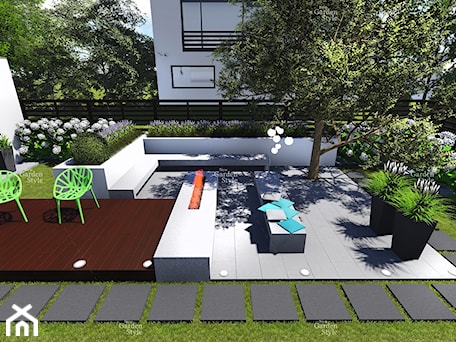 Aranżacje wnętrz - Ogród: Projekt Gotowy - Moduł ogrodowy NGS11 - New Garden Style - design&construction. Przeglądaj, dodawaj i zapisuj najlepsze zdjęcia, pomysły i inspiracje designerskie. W bazie mamy już prawie milion fotografii!