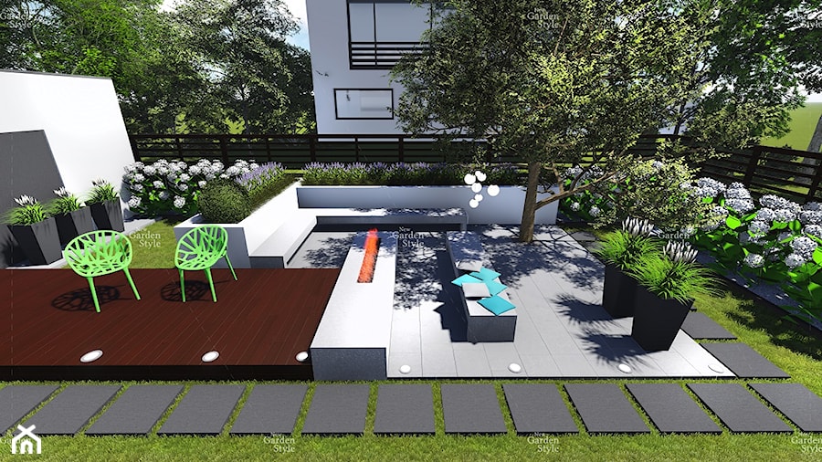 Projekt Gotowy - Moduł ogrodowy NGS11 - zdjęcie od New Garden Style - design&construction