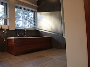 grey master bathroom - zdjęcie od Anyform
