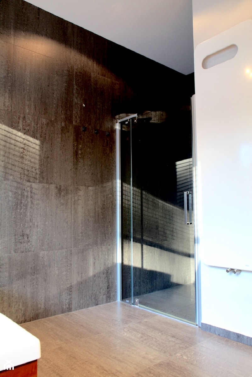 grey master bathroom - zdjęcie od Anyform