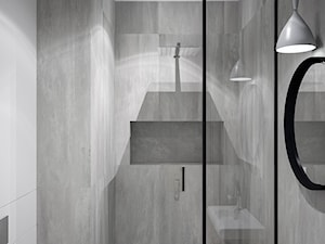Dom na skale Głuchołazy - Łazienka, styl minimalistyczny - zdjęcie od Studio projektowania wnętrz''Studio Aranżacji''