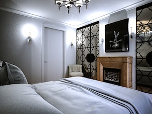 Na Starym mieście - Średnia sypialnia, styl tradycyjny - zdjęcie od Studio projektowania wnętrz''Studio Aranżacji''