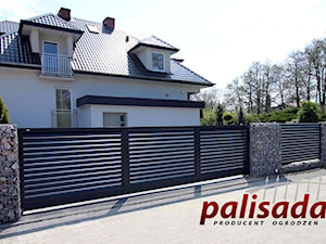Nowoczesne ogrodzenie aluminiowe AL09 - zdjęcie od PALISADA.PL producent ogrodzeń