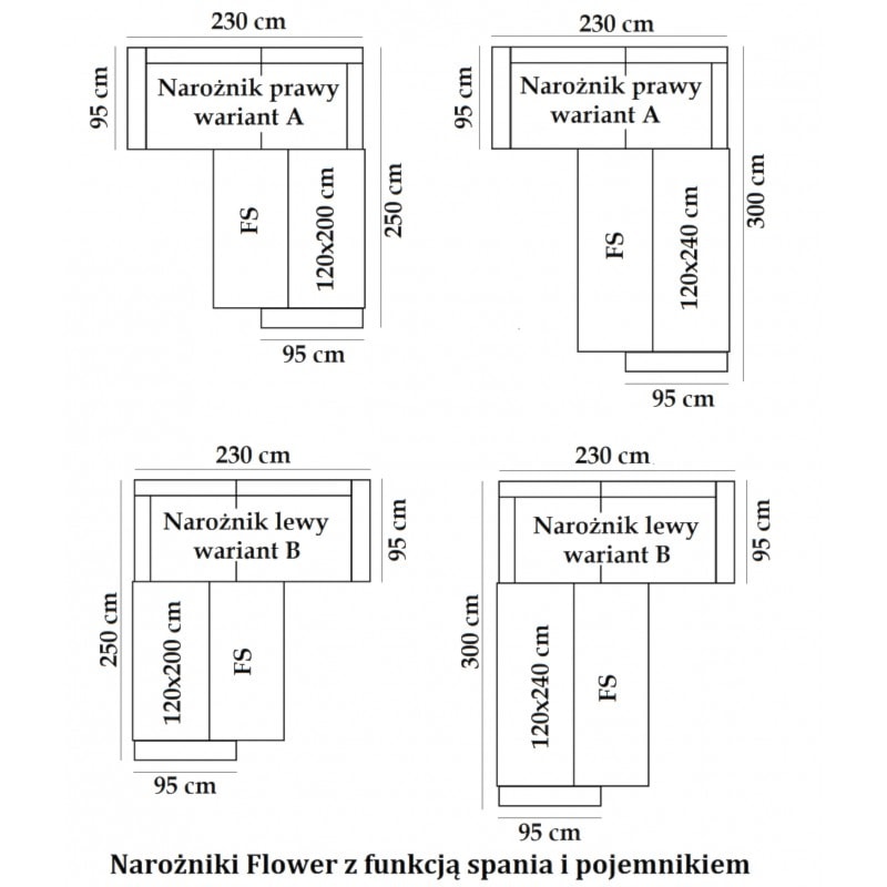 Narożnik Flower - zdjęcie od meblefox.com