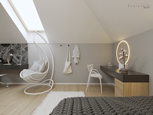 Pokój nastolatki - dom Piekary Śląskie - Pokój dziecka, styl nowoczesny - zdjęcie od Polilinia Design
