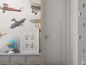 Pokój dla fana samolotów - Pokój dziecka, styl nowoczesny - zdjęcie od Polilinia Design