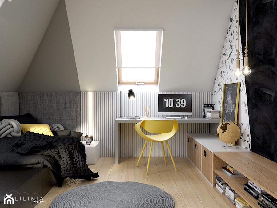 Pokój nastolatka - dom Andrychów - Pokój dziecka, styl nowoczesny - zdjęcie od Polilinia Design