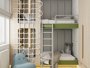 Tropikalny pokój dla dwóch chłopców - Pokój dziecka, styl nowoczesny - zdjęcie od Polilinia Design
