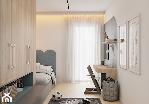 Pokój dla chłopca - Knurów - Pokój dziecka, styl nowoczesny - zdjęcie od Polilinia Design