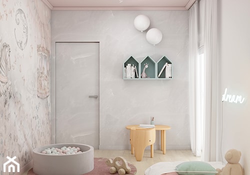 Dom Baszkówka - szeregowiec w eleganckim wydaniu - Pokój dziecka, styl nowoczesny - zdjęcie od Polilinia Design