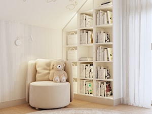 Elegancki pokój dla nastolatki - Pokój dziecka, styl nowoczesny - zdjęcie od Polilinia Design