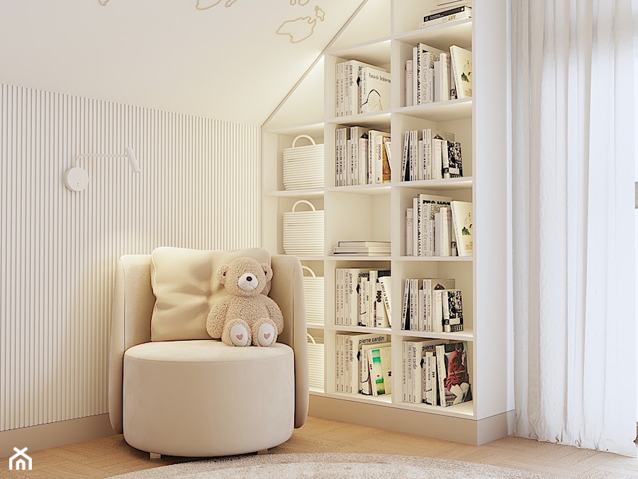 Elegancki pokój dla nastolatki - Pokój dziecka, styl nowoczesny - zdjęcie od Polilinia Design