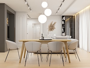 Dom Kamionki - elegancka nowoczesność - Salon, styl nowoczesny - zdjęcie od Polilinia Design