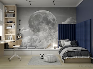Pokój dla chłopca z motywem księżyca