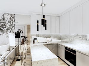 Apartament klasyczny w wersji szarej - zdjęcie od FRANCESCO DESIGN