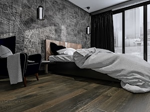 Sypialnia w stylu nowczesnym - zdjęcie od FRANCESCO DESIGN