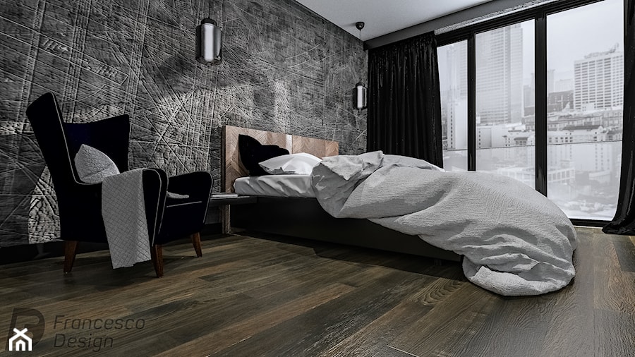 Sypialnia w stylu nowczesnym - zdjęcie od FRANCESCO DESIGN