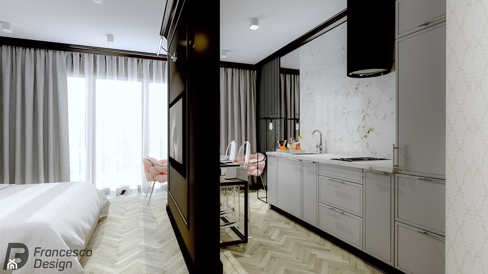 Apartament hotelowy - zdjęcie od FRANCESCO DESIGN - Homebook