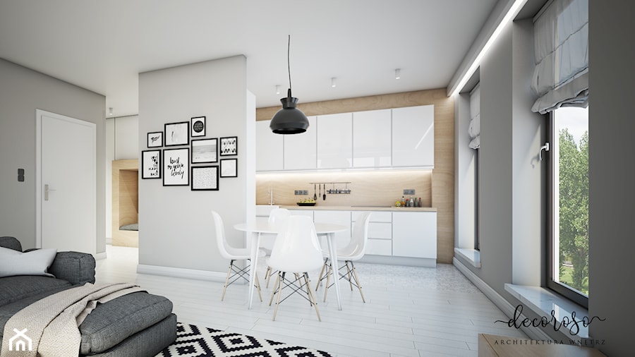 Apartament Na Powiślu, 62,9 M² - zdjęcie od Decoroso Architektura Wnętrz