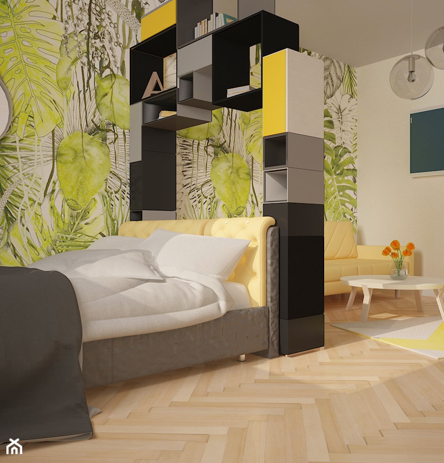 Sypialnia, styl nowoczesny - zdjęcie od Koka.pracownia