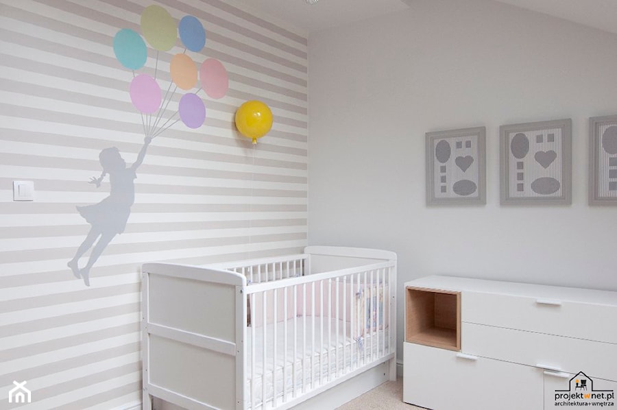 Pokój Małej Poli - Pokój dziecka, styl nowoczesny - zdjęcie od PROJEKTwNET - Architektura&Wnętrza