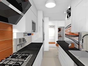 Mieszkanie w Otwocku - Kuchnia, styl nowoczesny - zdjęcie od PROJEKTwNET - Architektura&Wnętrza