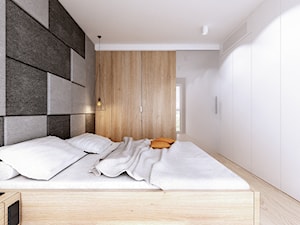 Koralowa | Lublin - Średnia sypialnia, styl nowoczesny - zdjęcie od H+ Architektura