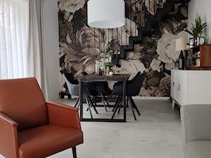 Dom pod lasem - Salon, styl nowoczesny - zdjęcie od KIECZ.studio projektowe