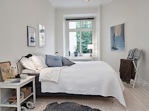 Jak urządzić małą sypialnię w stylu skandynawskim - zdjęcie od Codziennie Szczypta Designu