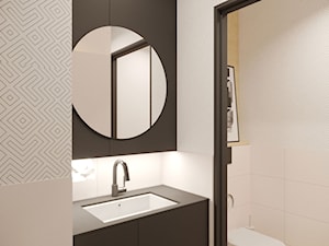 Biuro agencji reklamowej - Mała bez okna łazienka - zdjęcie od SAFS | Sustainable Architecture