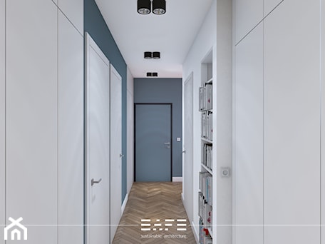 Aranżacje wnętrz - Hol / Przedpokój: SAFS - Apartament - Narbutta - SAFS | Sustainable Architecture. Przeglądaj, dodawaj i zapisuj najlepsze zdjęcia, pomysły i inspiracje designerskie. W bazie mamy już prawie milion fotografii!