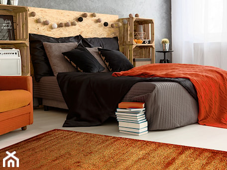 Aranżacje wnętrz - Sypialnia: Aranżacje wnętrz z indyjskimi dywanami - Sypialnia, styl nowoczesny - Carpet Outlet. Przeglądaj, dodawaj i zapisuj najlepsze zdjęcia, pomysły i inspiracje designerskie. W bazie mamy już prawie milion fotografii!