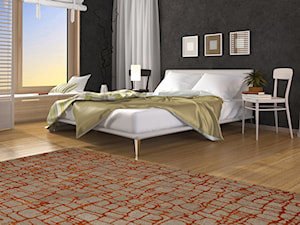 Aranżacje wnętrz z indyjskimi dywanami - Sypialnia, styl nowoczesny - zdjęcie od Carpet Outlet