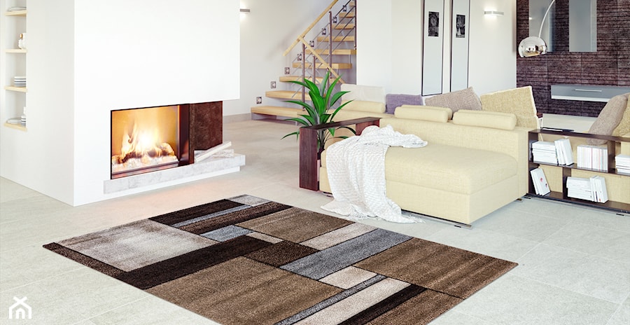 Aranżacje wnętrz z tureckimi dywanami - Salon, styl nowoczesny - zdjęcie od Carpet Outlet