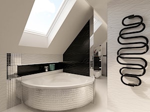 Błyszcząca łazienka - Łazienka, styl nowoczesny - zdjęcie od Art & Deco Design