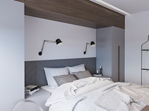 Sypialnia w mieszkaniu kawalera - zdjęcie od Art & Deco Design
