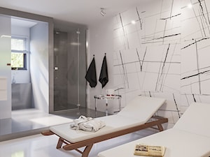 Łazienka połączona z sauną - zdjęcie od Art & Deco Design