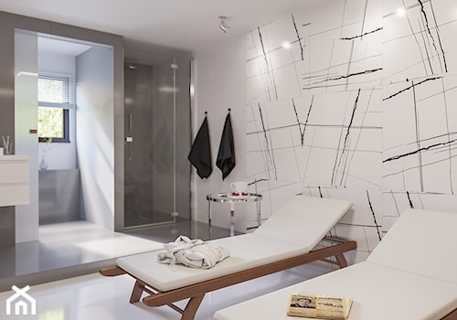 Łazienka połączona z sauną - zdjęcie od Art & Deco Design