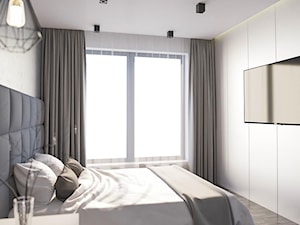 Minimalistyczna sypialnia - Mała sypialnia, styl minimalistyczny - zdjęcie od Art & Deco Design