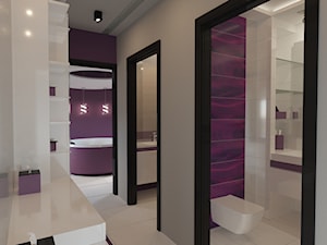 Salon kąpielowy - Duża jako pokój kąpielowy z punktowym oświetleniem łazienka, styl nowoczesny - zdjęcie od Art & Deco Design