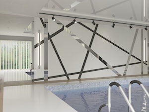 Basen - Duża jako pokój kąpielowy łazienka, styl nowoczesny - zdjęcie od Art & Deco Design