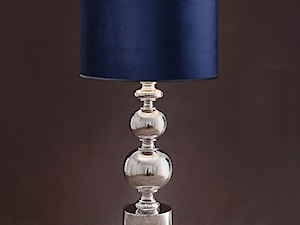 PODSTAWA LAMPY STOŁOWEJ W KSZTAŁCIE KUL W KOLORZE NIKLU - zdjęcie od AlmiDecor.com