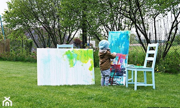 obraz namalowany przez dziecko