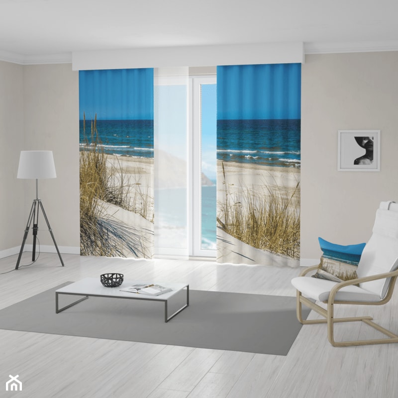 Komplet zasłon Baltic Beach | Decorami.pl - zdjęcie od Decorami