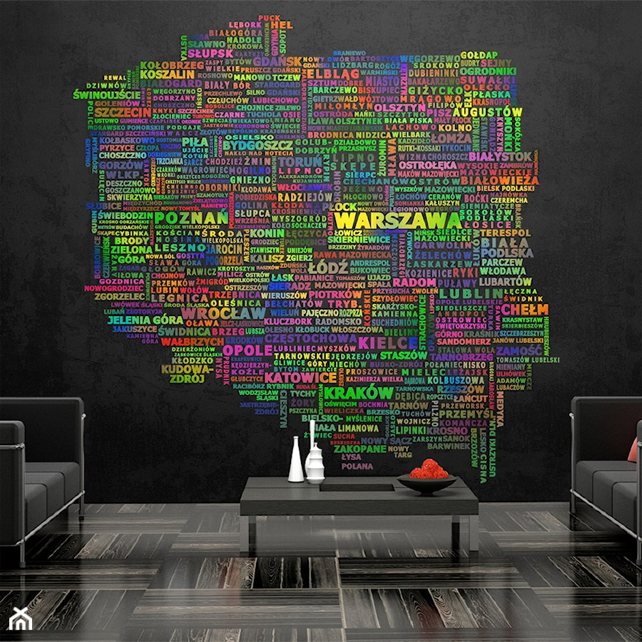 Fototapety, które odmienią każde wnętrze - Salon, styl nowoczesny - zdjęcie od Decorami